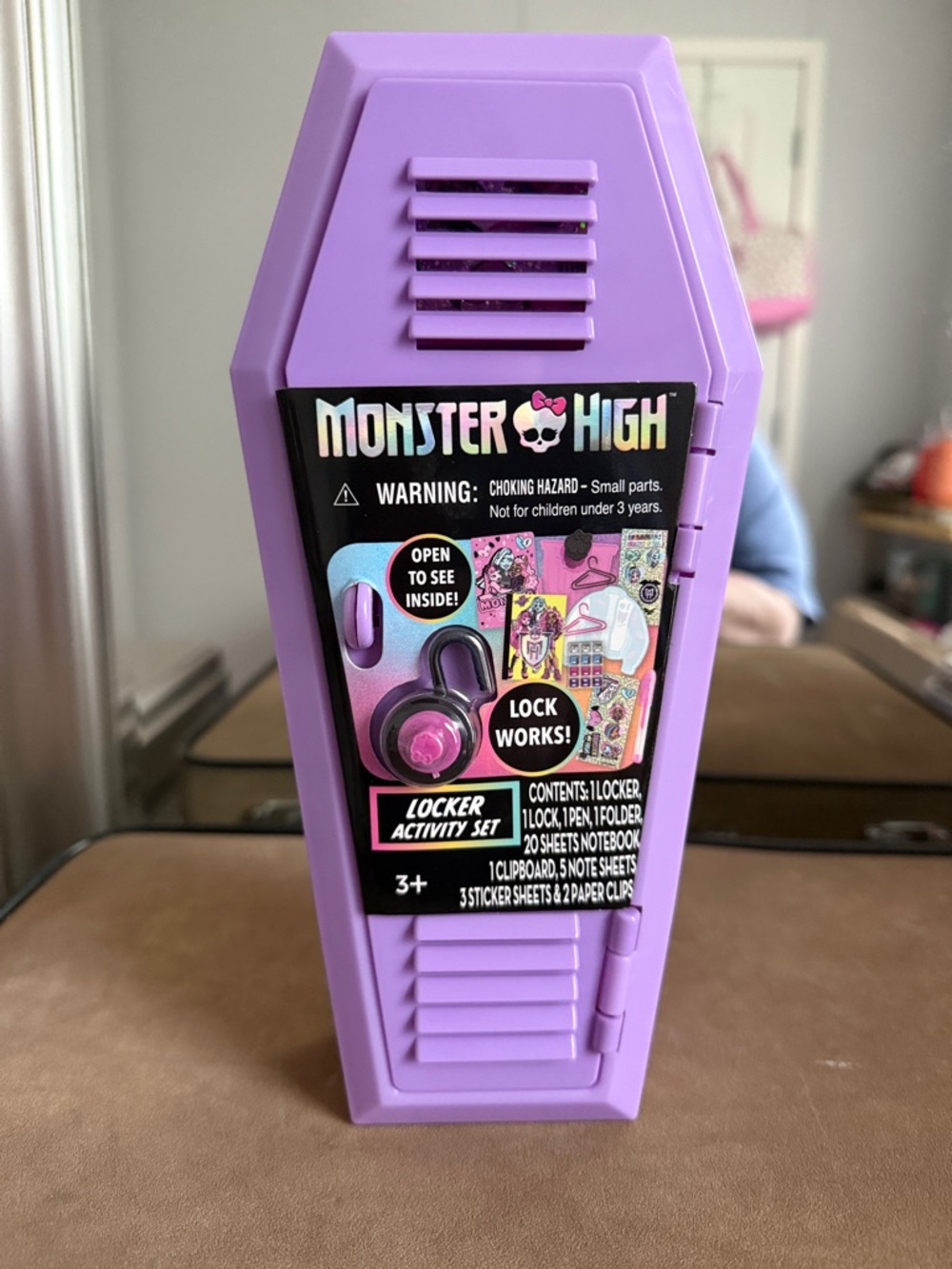 Monster High Lavender Locker Activity Case